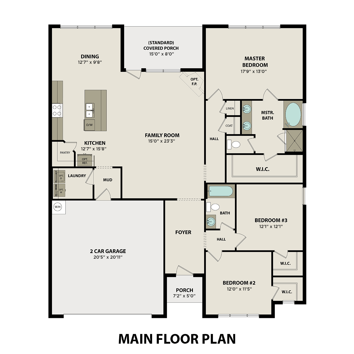 The Montgomery Floor Plan Stunning New Homes by Davidson